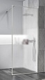Душевая перегородка Vincea Волк-Ин (Walk-In) VSW-1HP800FLBN 80x200 брашированный никель, рифленое