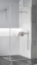 Душевая перегородка Vincea Волк-Ин (Walk-In) VSW-1HP800FLBN 80x200 брашированный никель, рифленое