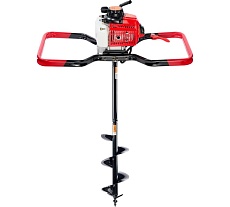 Специальный профессиональный комплект мотобур BURAN DT-1000 со шнеком HARDDRILL 250x800 и удлинителем PLUS-500 S00143