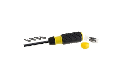 Реверсивная отвертка с битами, 9 предметов Stayer PILOT 25451-H9