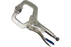 Клещи зажимные WORKPRO С-образные с поворотным зажимом 160мм CR-V PRO WP231031