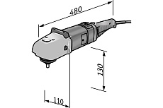 Полировальная машина с кожухом и рукояткой Flex LK 602 VR 258580