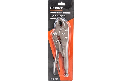 Зажимные клещи с фиксатором Gigant 250 мм GLP 250