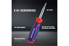 Отвертка 6 в 1 WORKPRO WP221046
