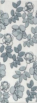 Декор Kerama Marazzi Ньюпорт Цветы зеленый 15х40 см, STG\B182\15016