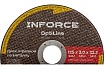 Диск отрезной по металлу OptiLine (125x2.0x22.2 мм) Inforce INB12520