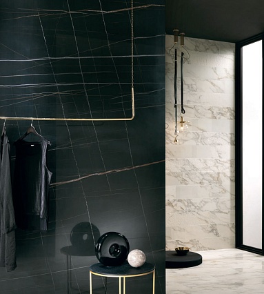 Керамогранит Italgraniti Marble Experience Sahara Noir SQ. Lap. Sat. 60x120 см, MB04BAI