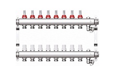 Коллекторная группа STI CM8F в сборе с расходомерами 1 дюйм, евроконус 3/4 (8 выходов) D360-00009