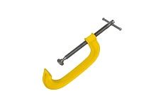 G-образная струбцина Hanskonner 150 мм/6'', чугун, оксидированный винт HK1078-01-150