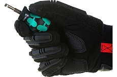 Короткая отвёртка для карбюраторов, шлицевая WERA 335 Stubby SL 5,5x1,0x24,5 мм WE-008842