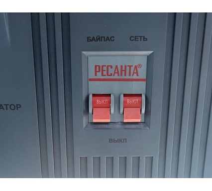 Стабилизатор напряжения однофазный Ресанта АСН 3000/1-Ц 63/6/5
