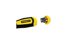 Отвертка с храповым механизмом в комплекте с 20-тью вставками Stanley Multibit STHT0-62574 0-62-574