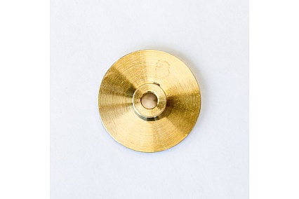 Шестерня коническая ATF латунь, d40, 80 зубьев, ТРВШ.МС0000.088-20