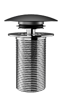 Донный клапан Creavit SF030.ANM без перелива, антрацит