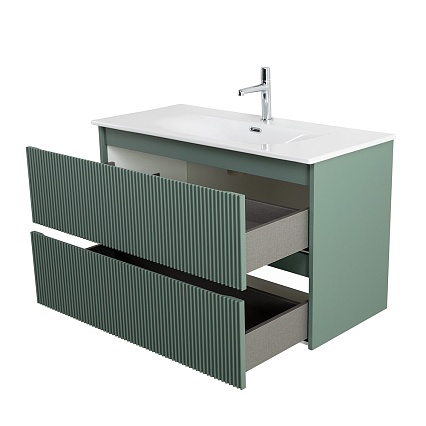 Мебель для ванной BelBagno Uno 100 см Еловый матовый