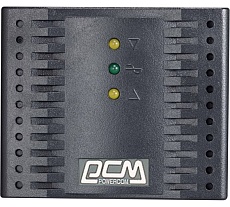 Стабилизатор напряжения Powercom черный TCA-2000 BL