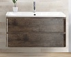 Тумба с раковиной BelBagno Albano 90 см Robere Nature Grigio