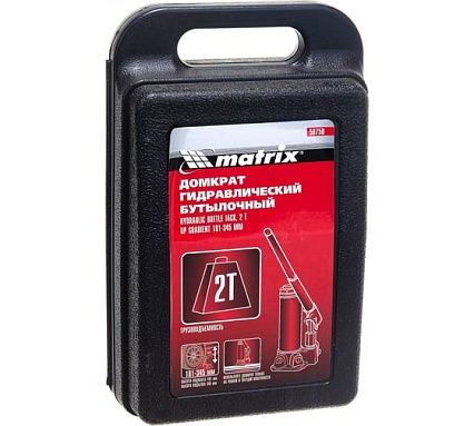 Гидравлический бутылочный домкрат Matrix MASTER 50750