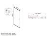 Душевой уголок Vincea Гарда (Garda) VSS-1G10511CLB 110x105 черный, прозрачное