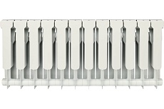 Биметаллический радиатор Rommer Profi BM 350 BI350-80-80-130 12 секций RAL9016 86633