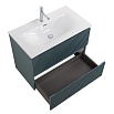 Тумба с раковиной BelBagno Uno 90 см Голубой матовый