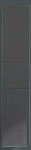 Фасад пенала Marka One Mix 30x159 Push, МДФ, cилк графит