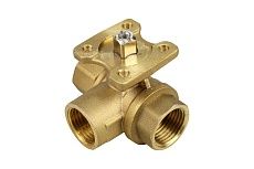 Кран шаровой трехходовой BVM 3-way DN15-KVS4.0