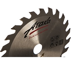 Диск пильный по дереву (130х16 мм; 24Т; б/рез) АТАКА 8078400