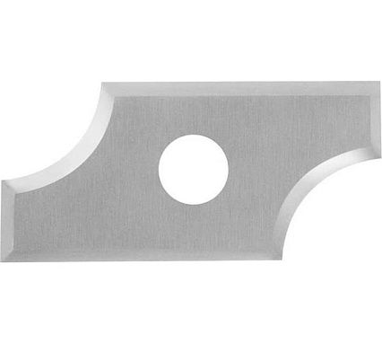 Нож твердосплавный радиусный R6.35 25x12x1.5 мм Tideway R635251215