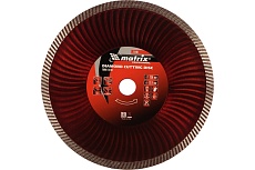 Диск алмазный отрезной Turbo Extra (230х22.2 мм) для угловых шлифмашин Matrix 73198