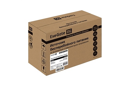 Источник бесперебойного питания Exegate SpecialPro Smart LLB-500.LCD.AVR.4C13.USB 500VA 300W, LCD, AVR, 4*C13, USB, Black 294610