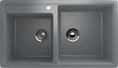 Кухонная мойка Ulgran Classic U-200-309 84 см темно-серый