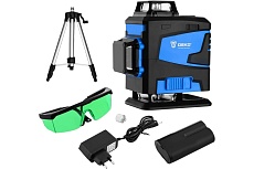 Лазерный самовыравнивающийся уровень Deko DKLL16GB SET 10 в сумке, с литий-ионным аккумулятором со 065-0107