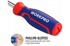 Отвертка 6 в 1 WORKPRO WP221046