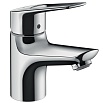 Смеситель для раковины Hansgrohe Novus Loop 71080000 с донным клапаном