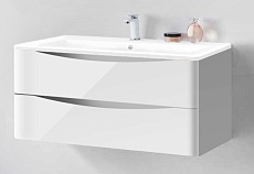 Тумба с раковиной Vincea Roberta 100 см L.White