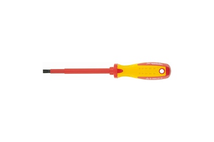 Отвертка Insulated SL4,0x100 мм Matrix CrMo, до 1000 В, двухкомп.рукоятка// PROFESSIONAL 12916
