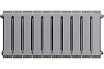 Радиатор Royal Thermo PianoForte 300/Silver Satin - 10 секц. НС-1346073