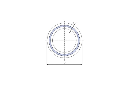 Труба Wavin EKOPLASTIK 75/8.4 FIBER BASALT PLUS STRFB075TRCT