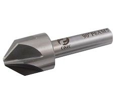 Зенковка (12.5x16x48 мм; конус 90 градусов; d хв=8 мм; Р6АМ5; ц/х; Z=6) CNIC 44918