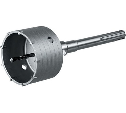 Коронка твердосплавная SDS-max 125x250х110 мм, h=50 мм, М22.0x2.0 мм, с адаптером METALLICA Optima 907269