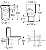 Чаша для унитаза Roca Dama Senso 342517000