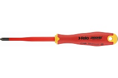 Диэлектрическая отвертка Felo PZ 2х100, E-Slim Ergonic 41529390