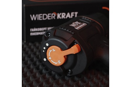 Пневматический ударный гайковерт Wiederkraft 1/2", 1750 Нм, композитный корпус WDK-20450