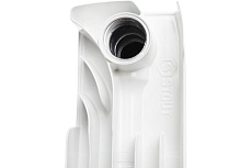 Биметаллический радиатор STOUT Space 350 12 секций боковое подключение SRB-0310-035012