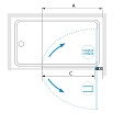 Шторка для ванны RGW Screens SC-109 70x140 прозрачное, хром 4111109107-11