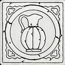 Декор Kerama Marazzi Ницца 9.9х9.9 см, A1753\1223T