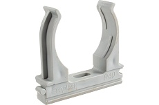 Держатель-клипса для труб Экопласт CF40G D40 мм, 10 шт 41740-10