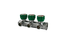 Регулируемый коллектор под евроконус Millennium 3 выхода 3/4"х1/2" 44991