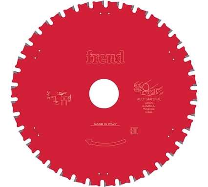 Пила дисковая (LP91M 001) 160х2/1.6х20 мм, Z30, A=0, HLTCG (CH) RIB, HH MULTIMATERIAL Freud FR06M001H